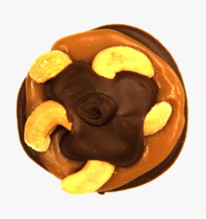 Dark Chocolate Cashew Bear Paw.