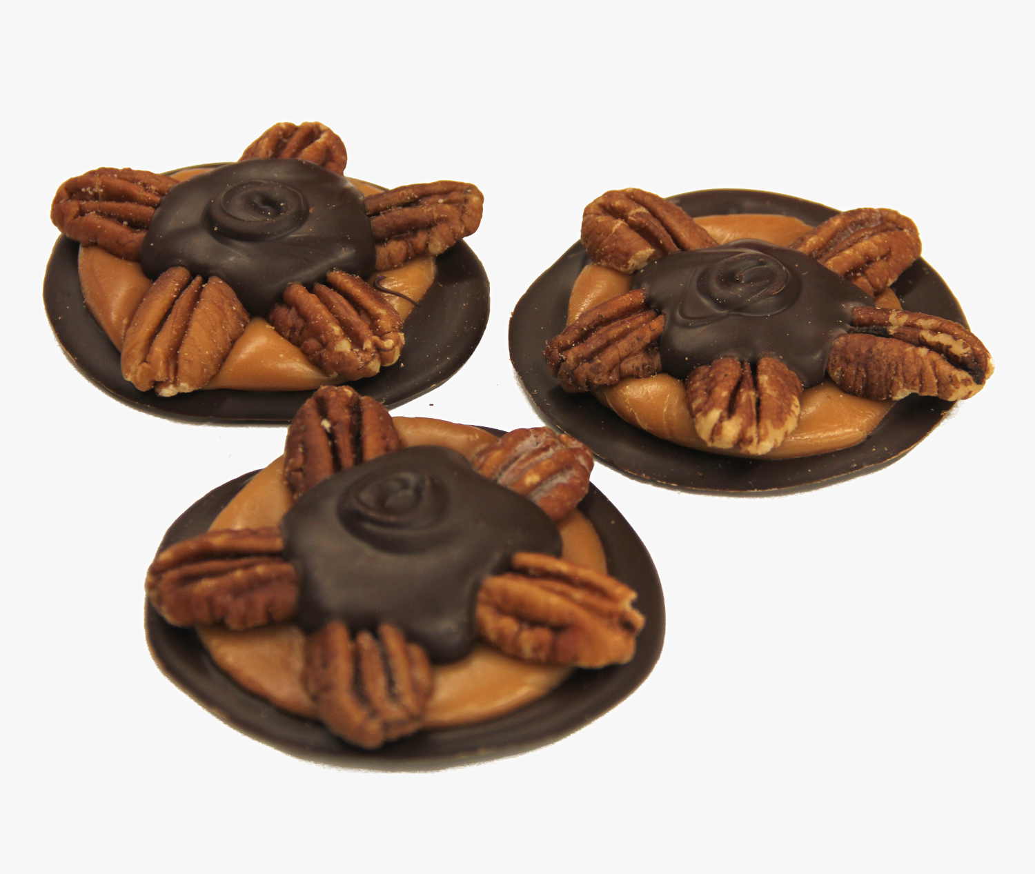 Dark Chocolate Pecan Bear Paws.