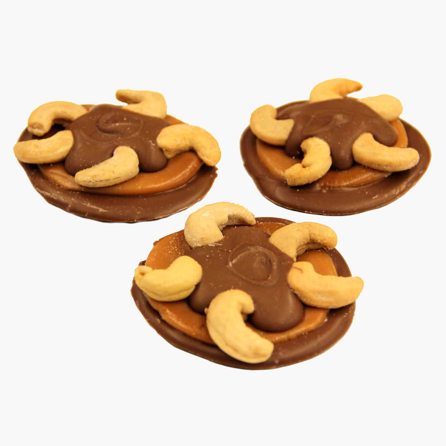 Milk Chocolate Cashew Bear Paws.