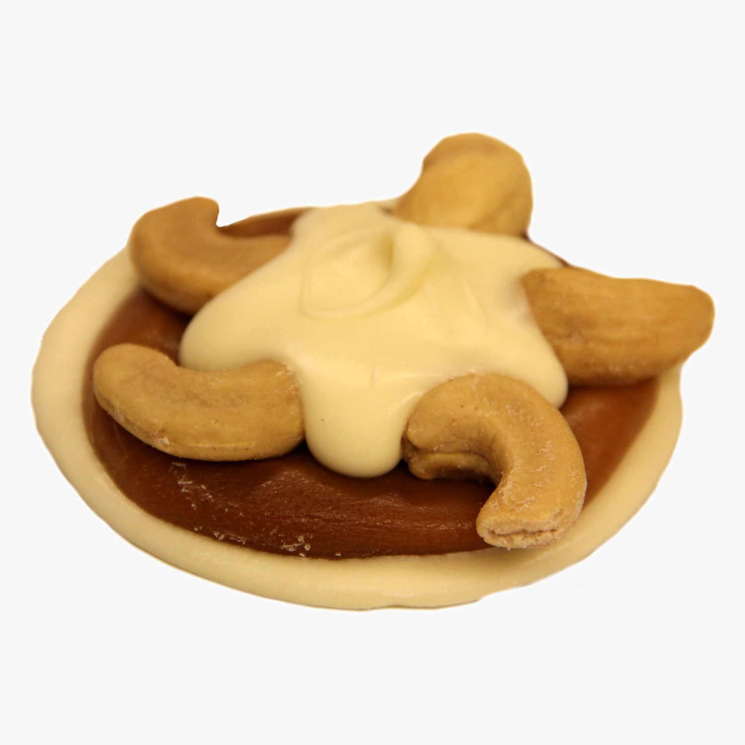 White Chocolate Cashew Bear Paw.