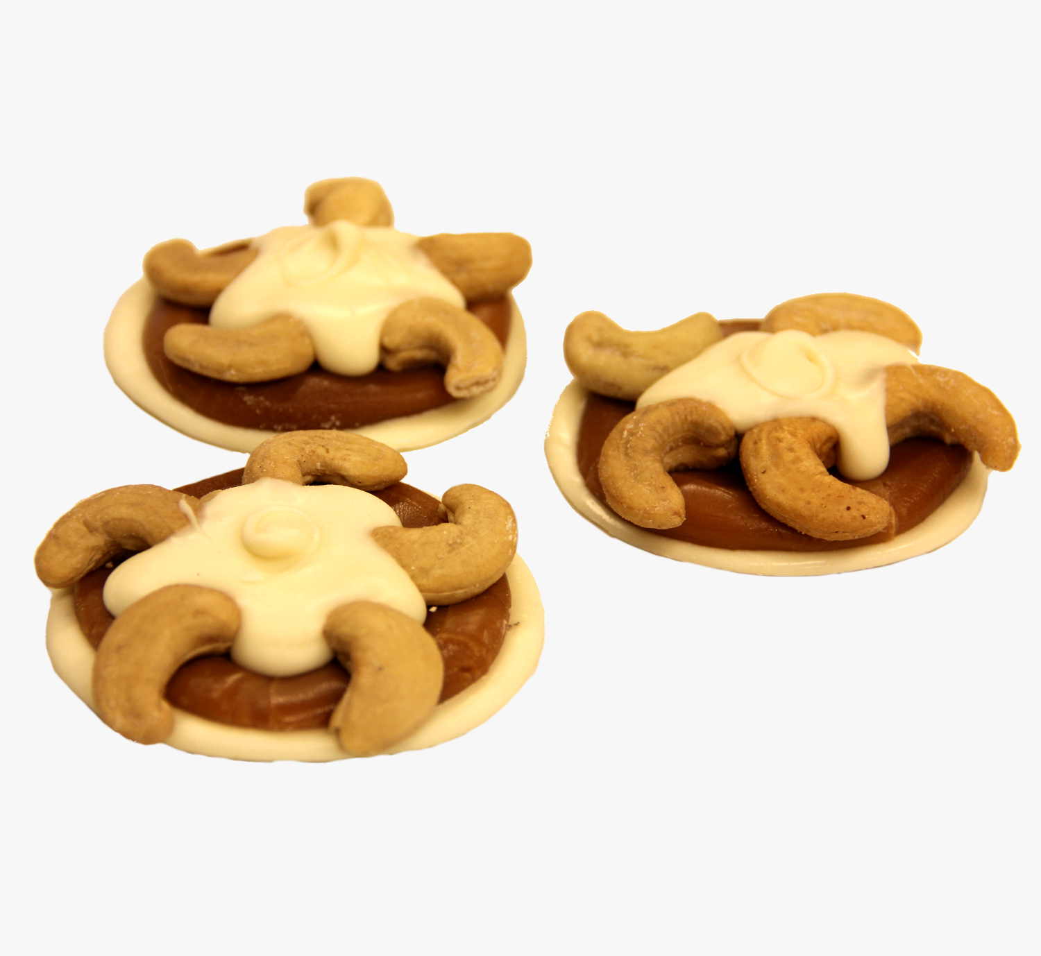 White Chocolate Cashew Bear Paws.