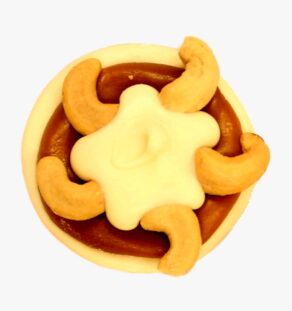 White Chocolate Cashew Bear Paw.